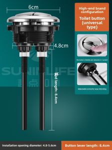 SUNINLIFE | Universal Toilet Flusher Button for Vintage Toilets