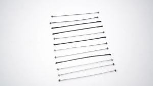 48/288pcs Scroll Saw Blade Set 5In Pin End Scroll Saw Blades SK5 Carbon Steel Coping Saw Blade Jig Woodworking Tool for Cutting