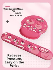 KALLDUN | Cute Cartoon Silicone Wrist Support Mouse Pad
