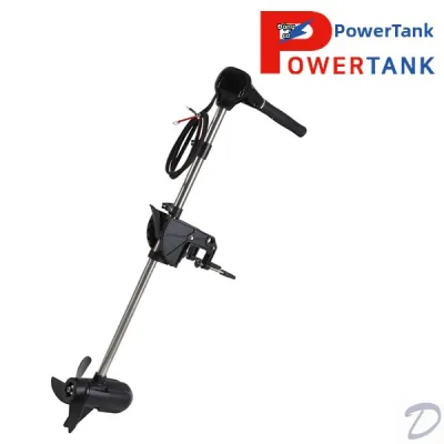 Động cơ dẫn hướng Power Tank A 3 mã lực Máy câu thuyền gắn ngoài PT-MT3SB 24V