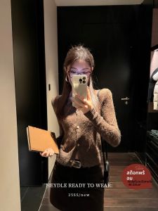 Retro Knit Sweater Round Neck