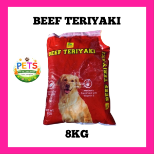 Beef Teriyaki Dog Food Natural Ingredients Vitamin E Preserved
