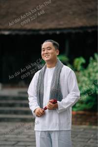 Bộ bà ba trắng nam bộ- Áo bà ba lụa lẻ nam bộ - Có bộ bà ba Bigsize- may sỉ bà ba toàn quốc - May bộ bà ba theo yêu cầu