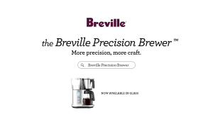 Breville Precision Brewer Thermal - Mesin Kopi Manual Brew Metode Pour Over dengan Coffee Dripper