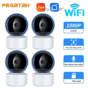 Camera PEGATAH Tuya WIFI PTZ 1080P HD Camera Giám Sát Trong Nhà Camera Thông Minh Camera Ban Đêm Camera IP Với Chức Năng Đàm Thoại Hai Chiều