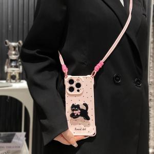 เคสโทรศัพท์แบบป้องกันการตกหล่น 4 มุม พร้อมโบว์ผีเสื้อสำหรับ iPhone 15 ที่น่ารักและมีคุณภาพสูง ป้องกันรอยขีดข่วน สำหรับทั้งชายและหญิง