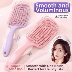 SUZAO | High Volume Anti-tug Hair Brush for Long-haired Women Massaging Scalp