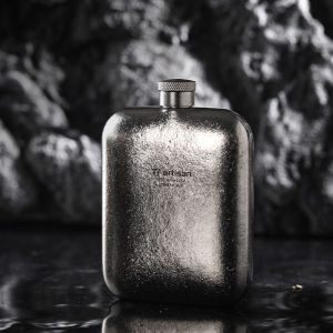 Tiartisan 170ml 230ml Titanium Hip Flask Outdoor Travel Ultralight Portable Alcohol Bottle Pocket Mini Whiskey Wine Pot