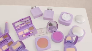 CuddleCove 22PCS Kids Makeup Toys Princess Cosmetics Set Handbag Set Pretend Makeup Toy Girl Gift Box