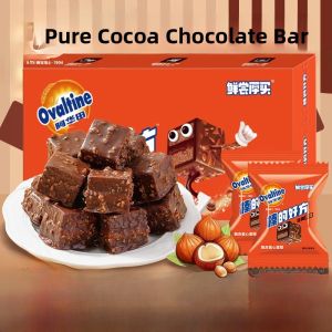 Nutritious Chocolate Wafer Cake Crispy Shell Boxed Breakfast Snack for Office Workers Student Chocolate Pastry Traditional Western Style