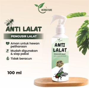 Spray pengusir lalat ramah lingkungan (100ML) | HERBATURE FOR LALAT