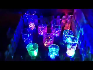 Luminous Water Cup Colorful LED Wine Glasses for Party and Bar Whiskey Cup Light Up Flash Drink Cups