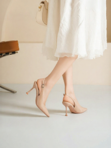 Josiny | Pointed Toe Comfortable Heeled Sandals