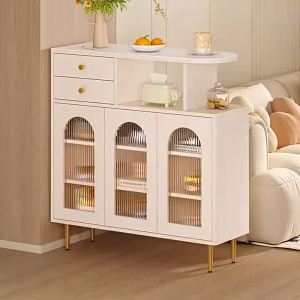 Multifunctional Entry Storage Cabinet Home Entrance Divider Living Room Sofa Side Cabinet
