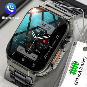 LIGE Large Capacity 600mAh Battery Men Smart Watches Bluetooth Call Bracelets Waterproof Watch Sports Smartwatch TWS Local Music