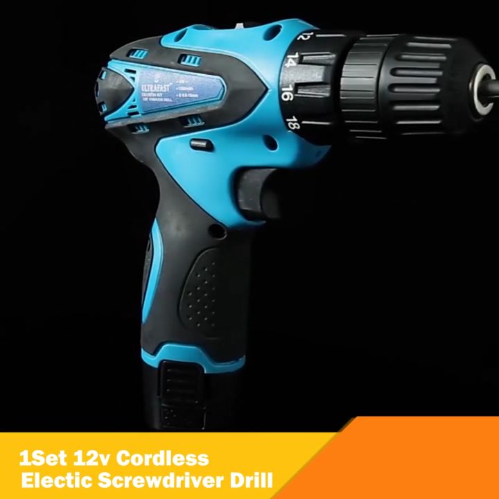 Makita Power Tools 12V Cordless Driver Drill Combo Set Electric