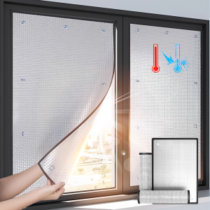 House Blackout Window Film Sun Shade Insulation Aluminum Foil Pad Balcony Room Car Glass UV Protection Curtain Screen Tools