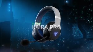Tai nghe không dây choàng đầu Razer Kaira Pro for Playstation-Wireless Gaming and Mobile Headset_Mới hàng chính hãng