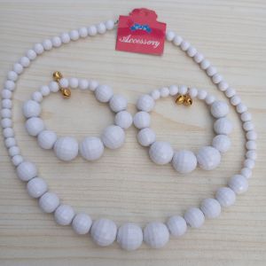 1 เซ็ต สร้อยคอข้อมืทองกวาสีทืบ  เครื่องประดับผู้หญิง  เครื่องประดับแฟชั่น  เครื่องประดับนางรำสีสวยๆ พร้อมส่ง