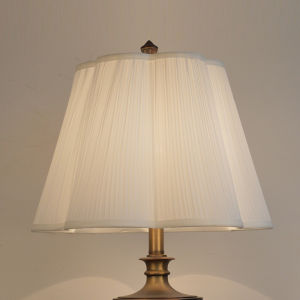 European Style Fabric Lampshade Shell Cover Table Lamp Small Large Floor Simple Bedroom Mermaid Pattern White Creative Personalized