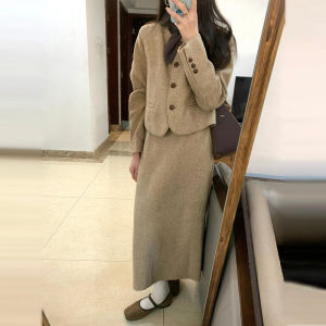 ZHENMANZI | Autumn Fashion Chic Korean Style Suit Dress
