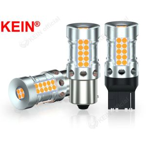 KEIN 2x CANBUS No Error 1156 Led PY21W T20 BA15S P21W S25 R5W R10W BAU15S 7440 W21W WY21W Amber Turn Signal Bulb Car Light Lamp