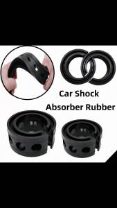 2pc Power-Up Style Universal Car Bumper Spring Buffer Rubber Gel Protection for Shocks Reduce Vibration Noise A+/B+/C/D Type