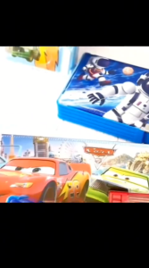 Pensil Case Magnet Tempat Pensil 2 sisi Kotak Pensil 3D Emboss WaterProof Karakter Marvel & Disney