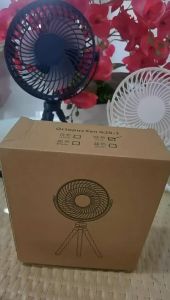 [SG Stock] 6.7inch Large 3200mAh Stroller Fan Rechargeable Clip On Fan 3 Speeds Mute Brisk wind Portable USB Octopus