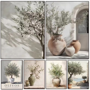1000Pieces Jigsaw Puzzle Olive Tree Shadow Vase Art For Adults Great Weekend Relaxation And Family Fun