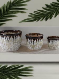 Large Size Ceramic Flower Pot with Tray Plastic Succulent Green Ivy Hoya Small Flower Pot Creative Personalized Empty Shelf Sale