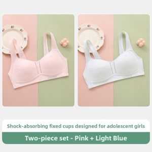 Teen Girls Seamless Sports Bra Breathable Comfortable