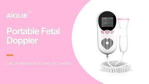 Mci Ultrasound Fetal Doppler Baby Heart Monitor Device Medical LCD Screen Heart Rate Monito