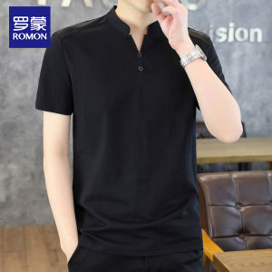 ROMON | Mens Summer Icy Silk T Shirt