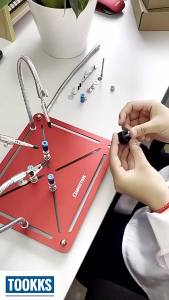 HZY Soldering Third Hand Set with Base Flexible Arms PCB Holder Fixtute Circuit Board Electronic Repair Platform Soldering Tool