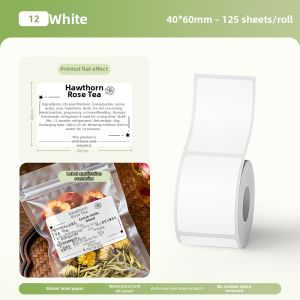 Niimbot | Customized Tea Gift Box Labels Waterproof Non-Dry Adhesive