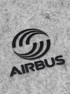 World Famous Airline Airbus Sticker for Cars Electric Vehicles Computer Bags Battery Cars Decal Customizable Body Film