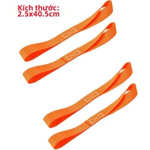 4 Dây Buộc Mềm Có Vòng Lặp 159 Inch/405 Cm Để Cố Định Hàng Hóa - ATV UTV Xe Máy Xe Tay Ga Xe Đạp Địa Hình Thiết Bị Làm Vườn