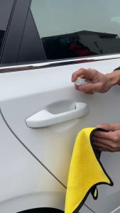 4 Miếng Dán PPF hõm cửa ô tô | Dán tay nắm cửa| Hõm ô tô | Chống xước hõm cửa | Độ bóng cao | Che phủ vết xước cũ - Lazada