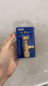 Van Khóa Gas Chống Bỏng VALUE Model VVO-2 Dụng Cụ Mở Gas Điều Hòa Máy Lạnh Chất Liệu Kim Loại