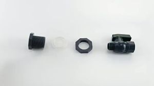 Barrel Faucet Kit Accessories 3/4 Inch Outdoors Water Barrel Spigot Rain Barrel Diverter