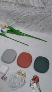 กล่องเก็บหูฟังสายกระเป๋าน่ารักสำหรับเดินทาง ธุรกิจสายหูฟังซิลิโคนที่เก็บสาย หุ้น 1 ชั่วโมง ราคาที่เหมาะสม