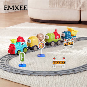 EMXEE | Intelligence Development Blowing Ball Track Toy Train