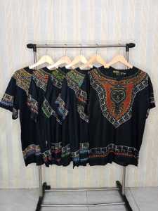 Kaos Etnik Dashiki Bohemian: Baju Pantai Bali yang Stylish