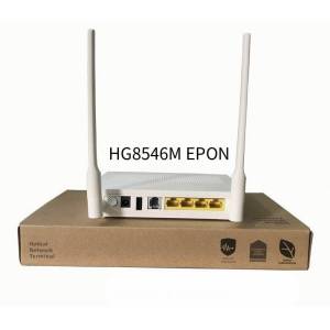 HG8546M EPON GPON XPON ONU ONT Modem Router Blue Port English Firmware with 2.4G WIFI