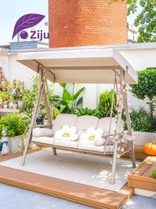 ZIYE | Outdoor Double Swing Garden Patio