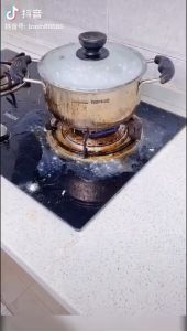 Lót bếp ga . Set 10 lót bếp gas tròn