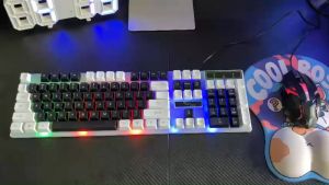 Bộ bàn phím và chuột G21B chuyên Game Led 7 màu mẫu mới 2023