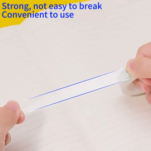 10/20pcs 50m Clear Transparent Tape 1/2 3/4 1 1.5 Inch Poly Tape Small Packaging Adhesive Tape