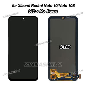 6.3 LCD Screen for Xiaomi Redmi Note 10 10s OLED LCD Display Touch Screen Digitizer Assembly Replacement for Redmi Note 10 10s